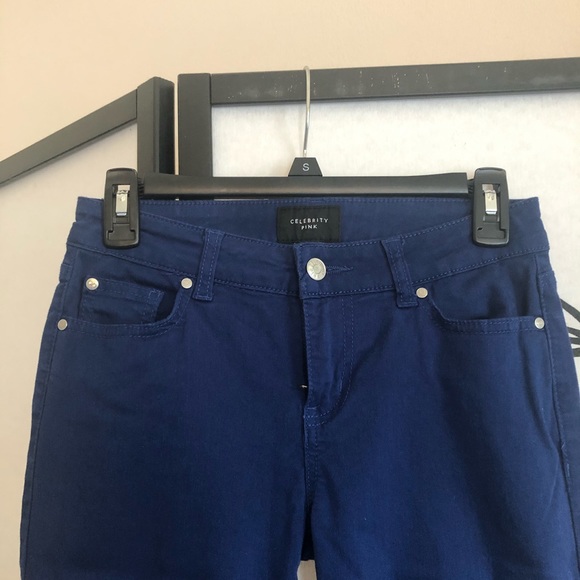 Royal Blue Skinny Jeans - Picture 2 of 7